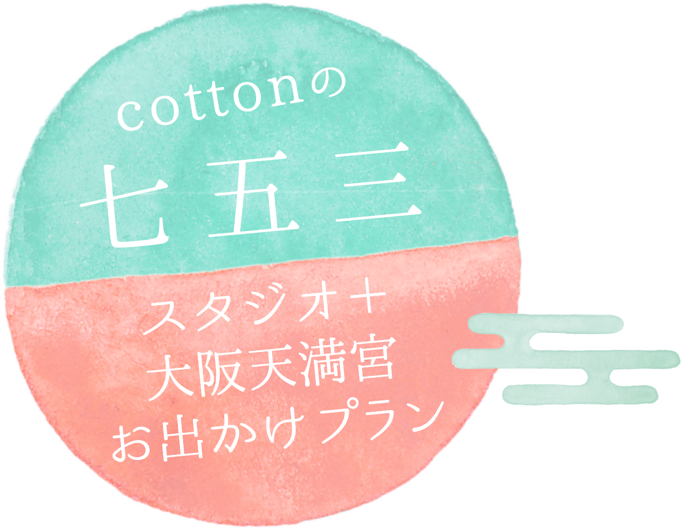 スタジオ＋大阪天満宮お出かけプラン