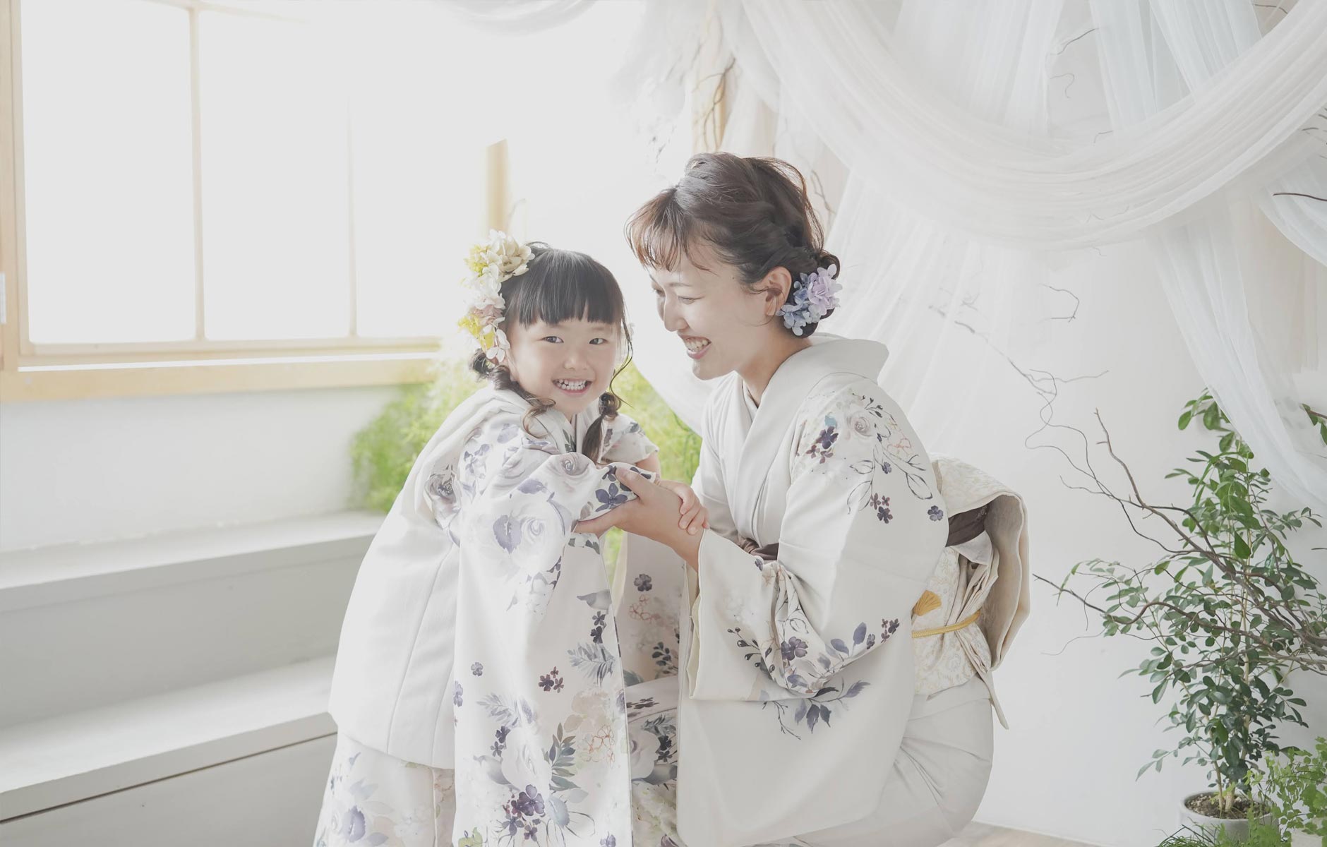 七五三着物・訪問着レンタル＆着付け